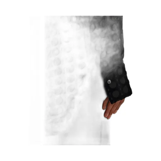 Devoré-Effect Long-Sleeved Shirt