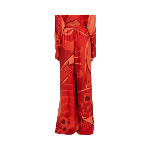 Silk Palazzo Trouser