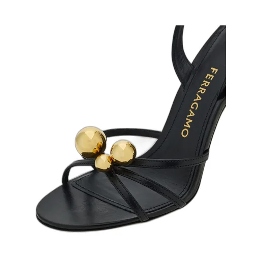 Spherical Heel Sandal