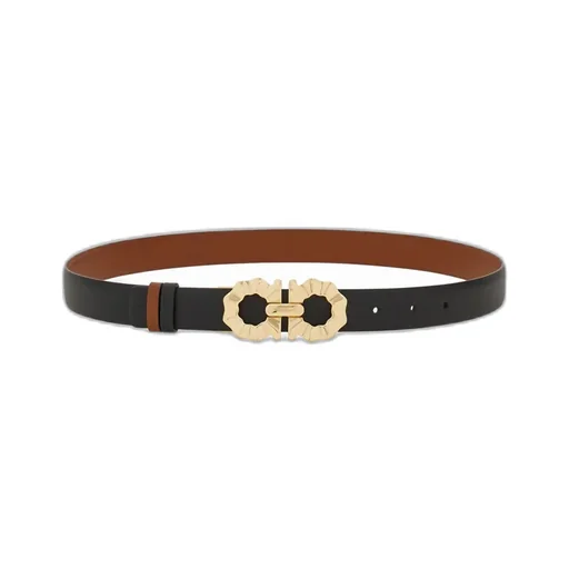 Gancini Shaped Reversible Belt