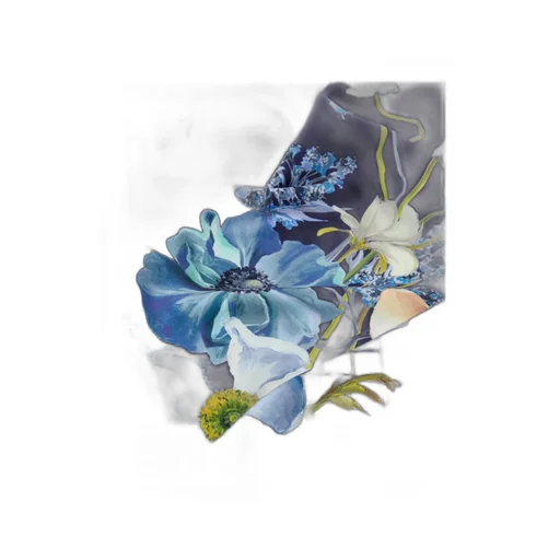 Fiori Print Scarf