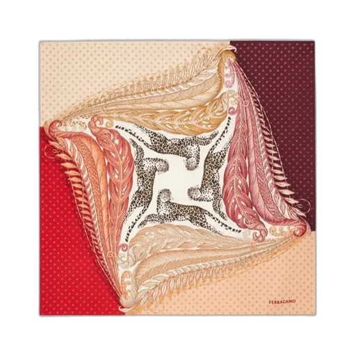 Logo Printed Scarf