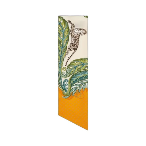 Madras Print Silk Bandeau