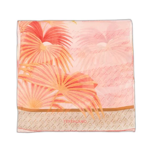 Silk Scarf With Print
