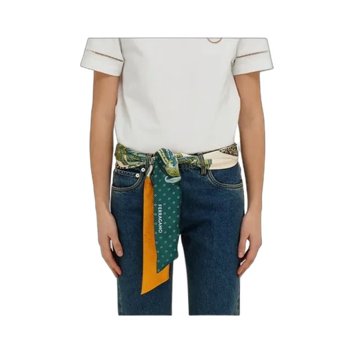 Madras Print Silk Bandeau