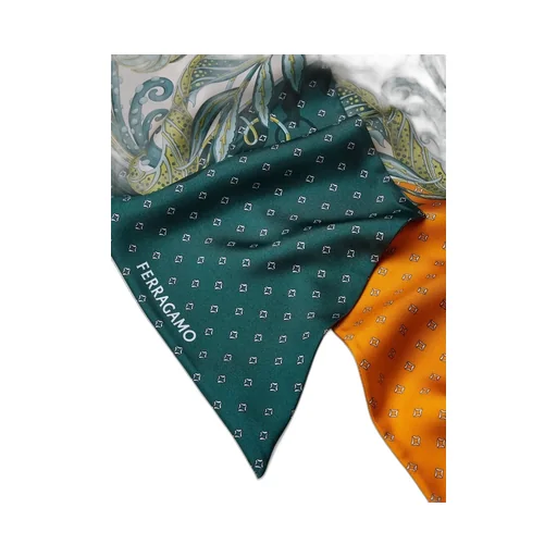 Madras Print Silk Bandeau