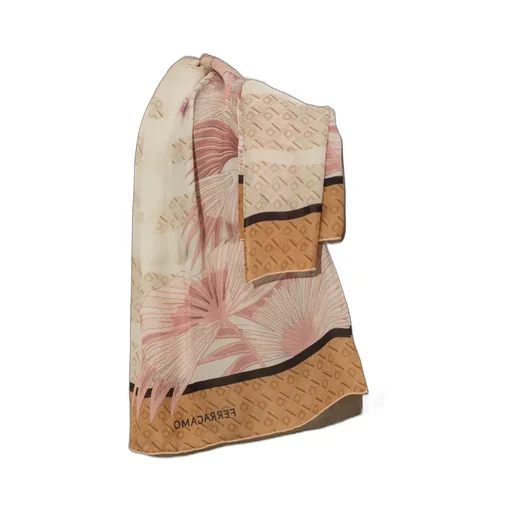 Silk Scarf With Print