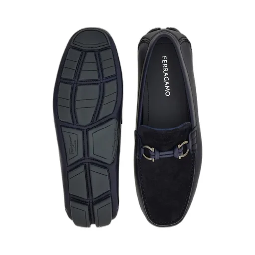 Gancini Bit Loafers