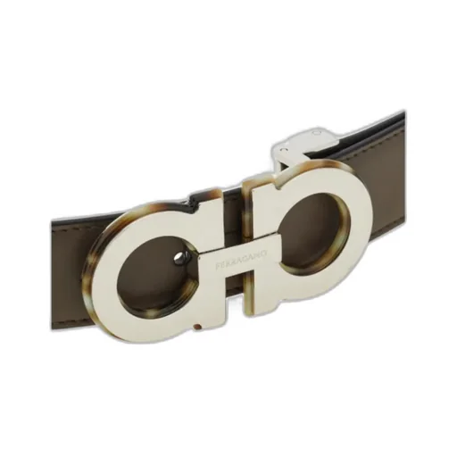 Reversible And Adjustable Gancini Belt