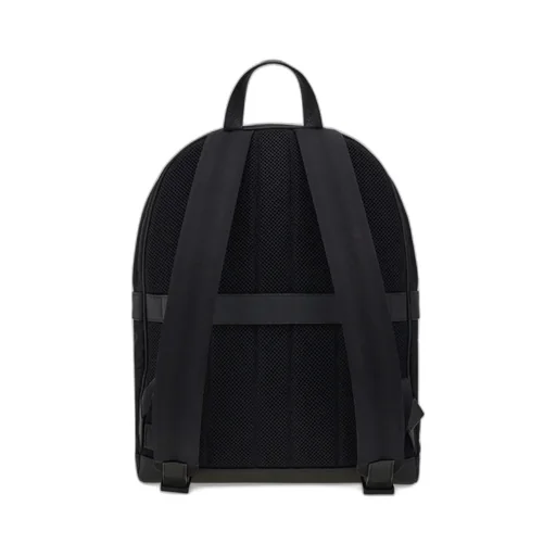 Leather-Trim Backpack