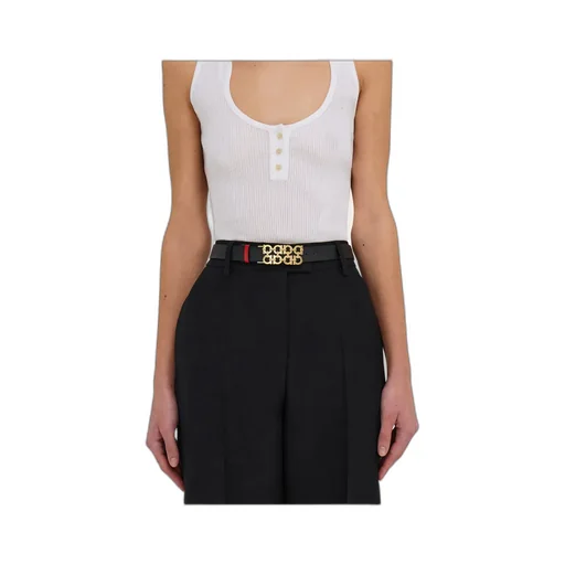 Ferragamo Woven Gancini Reversible And Adjustable Belt