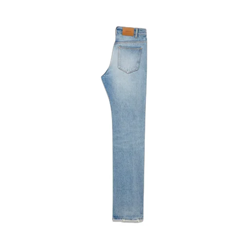 Low-Rise Straight Leg Jeans