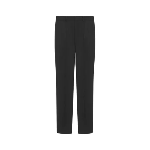 Straight Leg Pinstripe Trousers