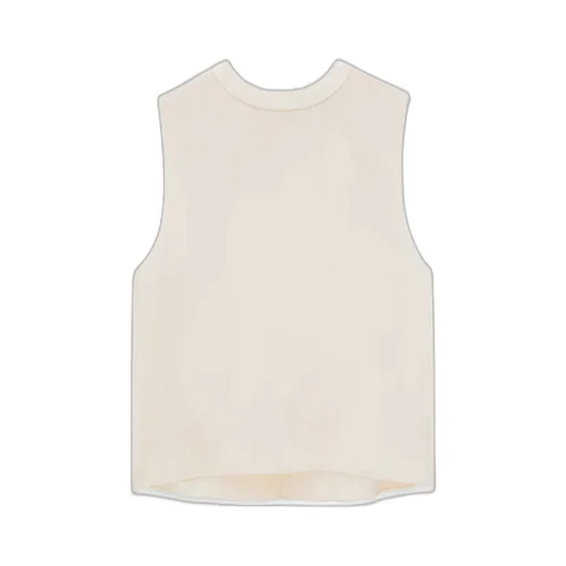 Crewneck Sleeveless Top