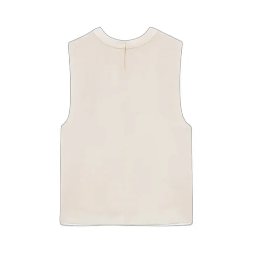 Crewneck Sleeveless Top