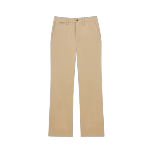 Mid-Rise Tailored Pants