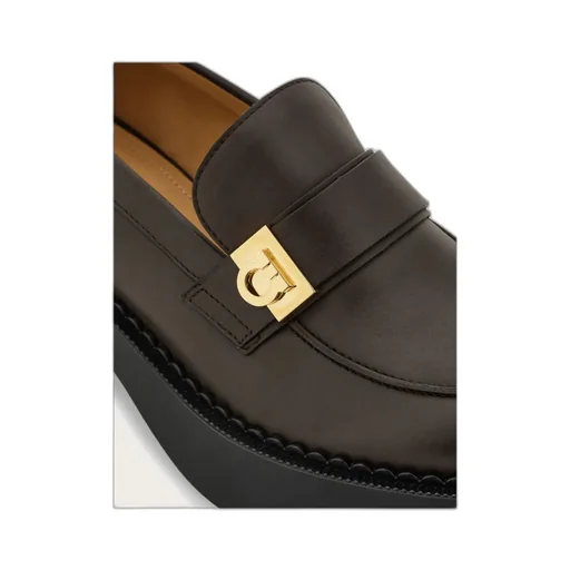 Caminia Buckled Platform Loafers