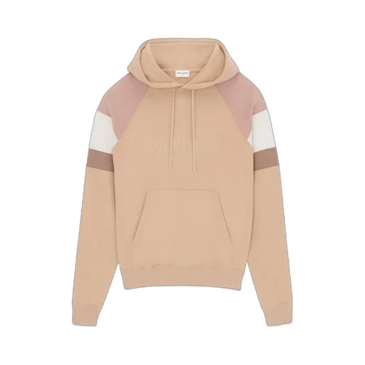 Logo Embroidered Drawstring Hoodie