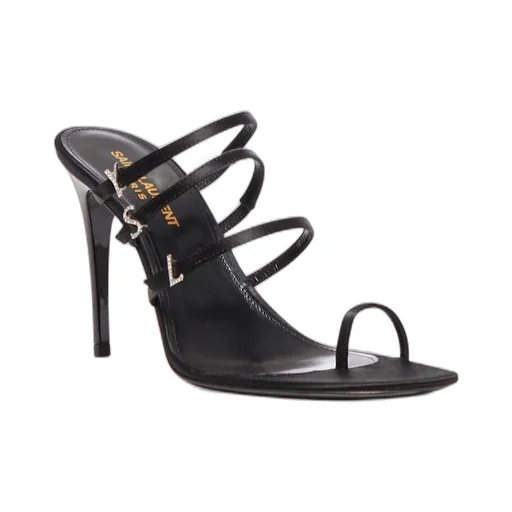 Jerry Square Open Toe Mules