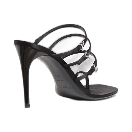 Jerry Square Open Toe Mules