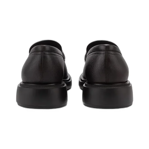 Gancini Plaque Slip-On Loafers