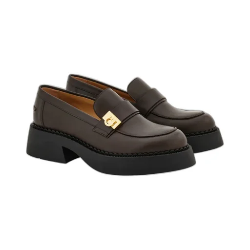 Caminia Buckled Platform Loafers