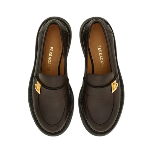 Caminia Buckled Platform Loafers