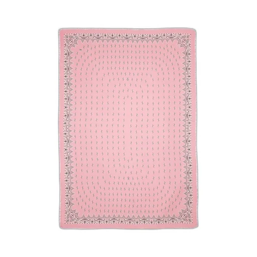 Paisley Printed Frayed Edge Scarf