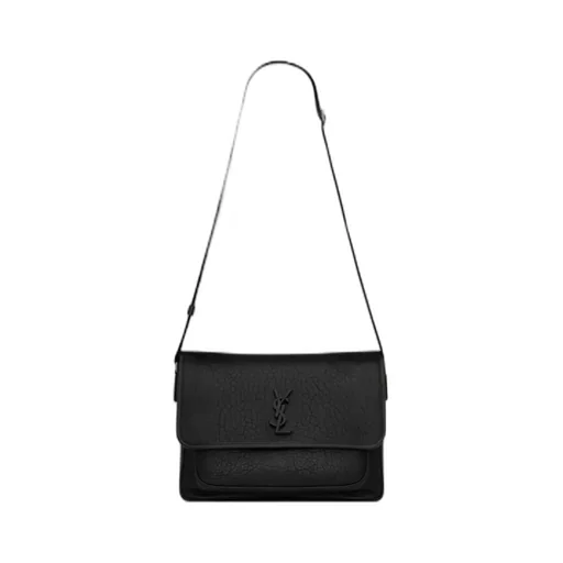 Niki Logo Plaque Messenger Bag
