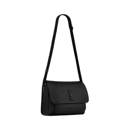 Niki Logo Plaque Messenger Bag