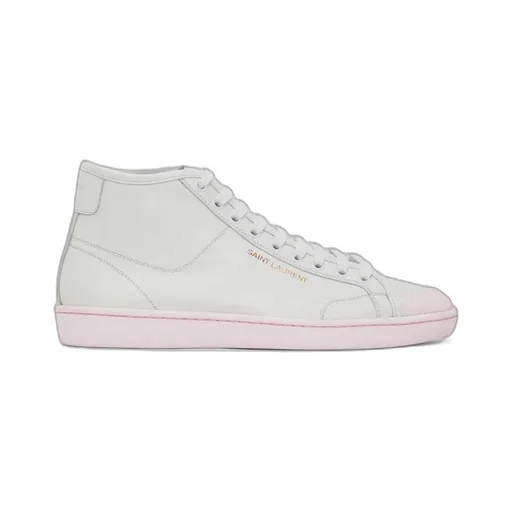 Logo-Stamp High Top Sneakers