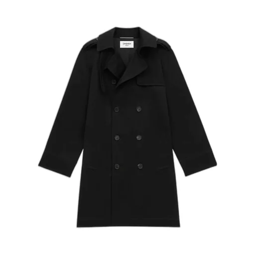 Double-Breasted Trench Coat