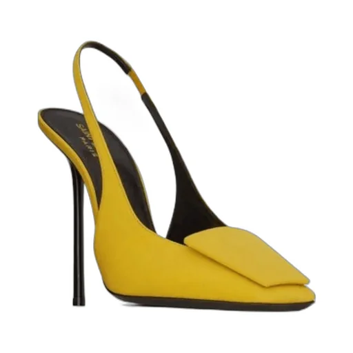 George Square Toe Slingback Pumps