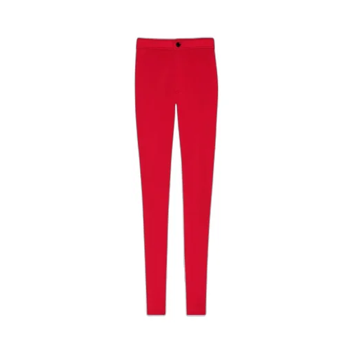 High Waist Skinny Trousers