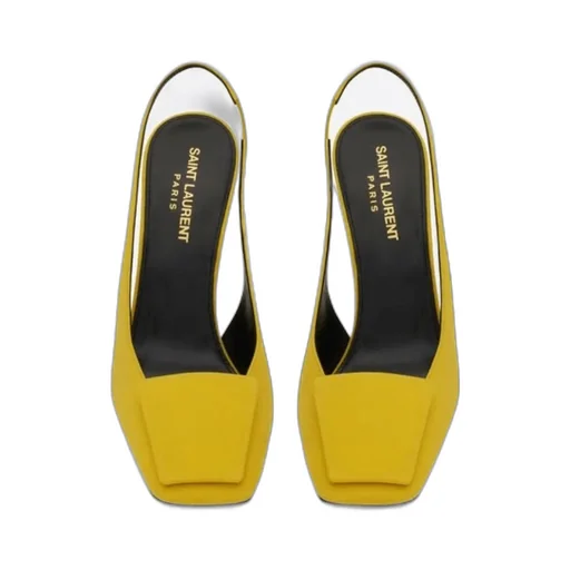 George Square Toe Slingback Pumps