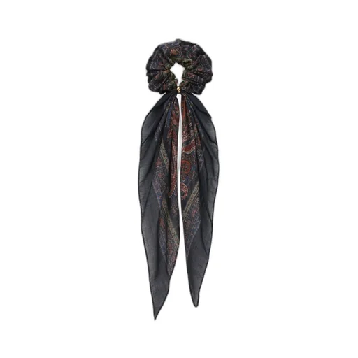 Cassandre Scrunchie In Paisley Wool