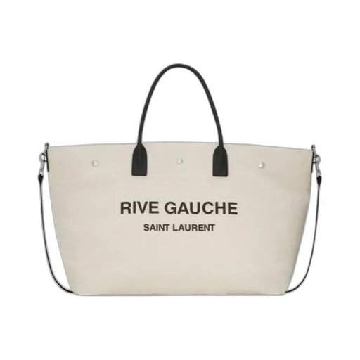 Rive Gauche Printed Maxi Tote Bag