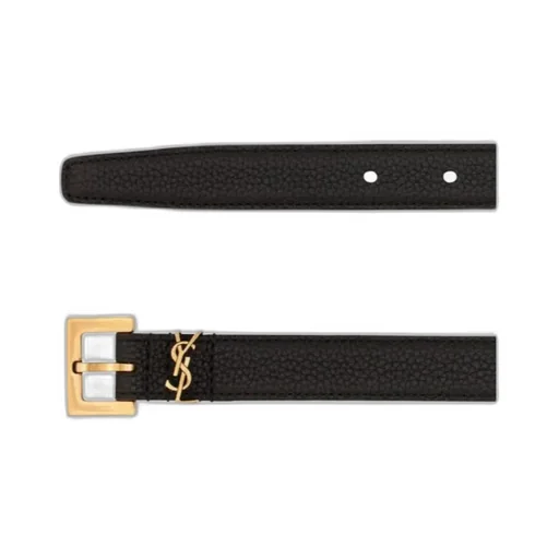 Monogram Square-Buckle Belt