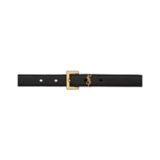 Monogram Square-Buckle Belt
