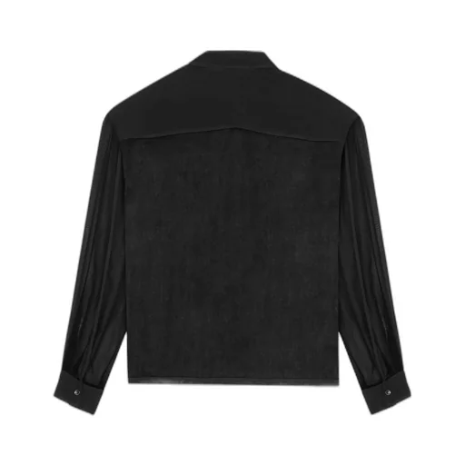 Buttoned Long-Sleeved Shirt
