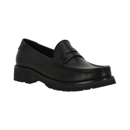 Logo-Plaque Loafers