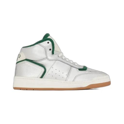 Sl/80 Metallic Effect Mid-Top Sneakers