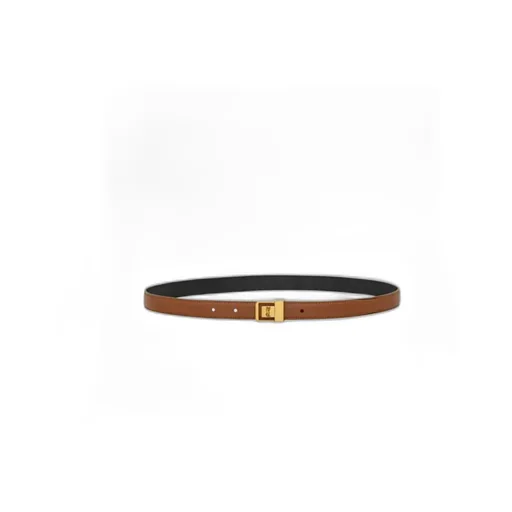 La 66 Thin Belt In Grained Lambskin