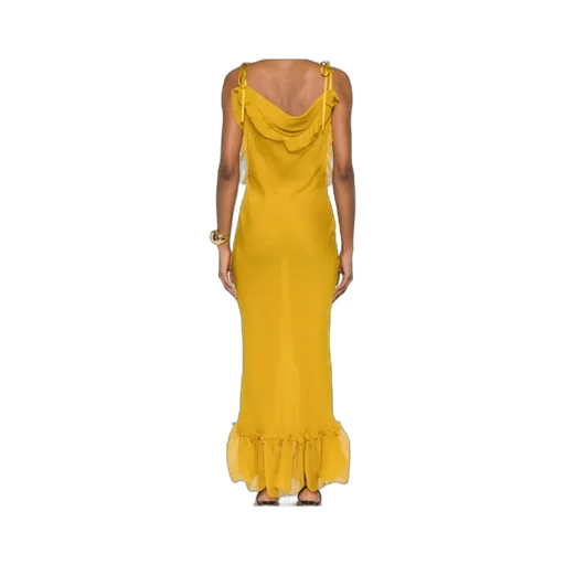 Ruffled Sleeveless Dress