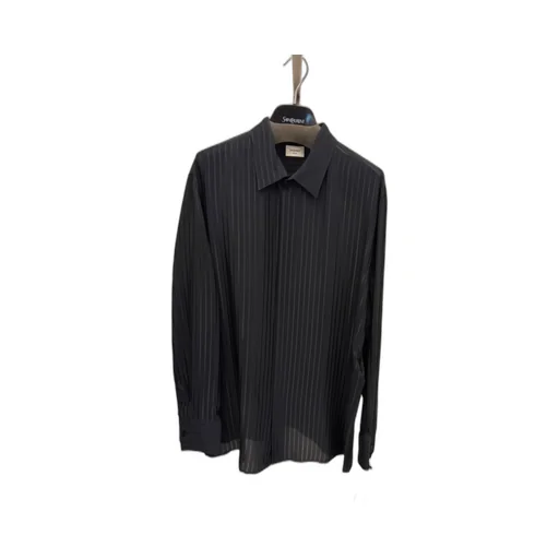 Striped Button-Up Shirt
