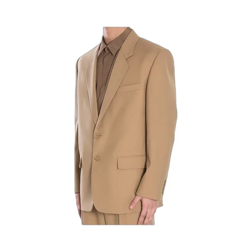 Single-Breasted Long-Sleeved Jacket