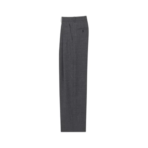 Wool Wide Leg Pants