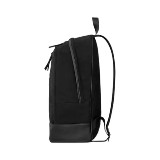 City Backpack In Nylon Canvas And Leather