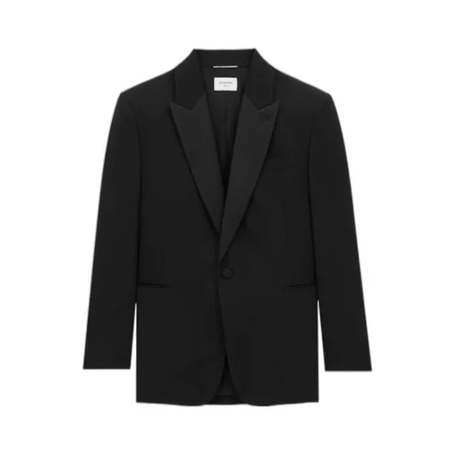 Single-Breasted Tuxedo Jacket