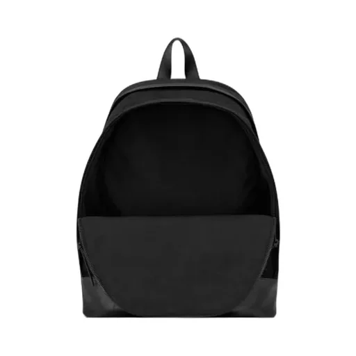 City Backpack In Nylon Canvas And Leather